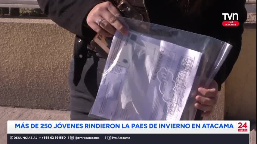Copiapó: rinden PAES de invierno