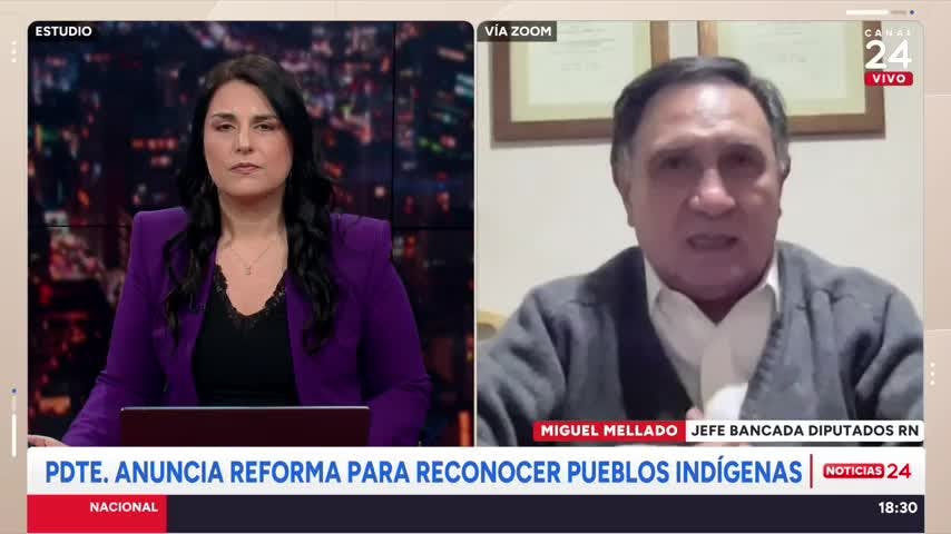 Diputado Mellado: “Lo más probable es que pasen dos candidatos de derecha a segunda vuelta, la gente está hasta arriba con este Gobierno”