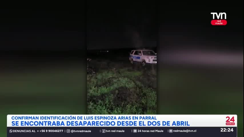 Confirman identidad de hombre desaparecido