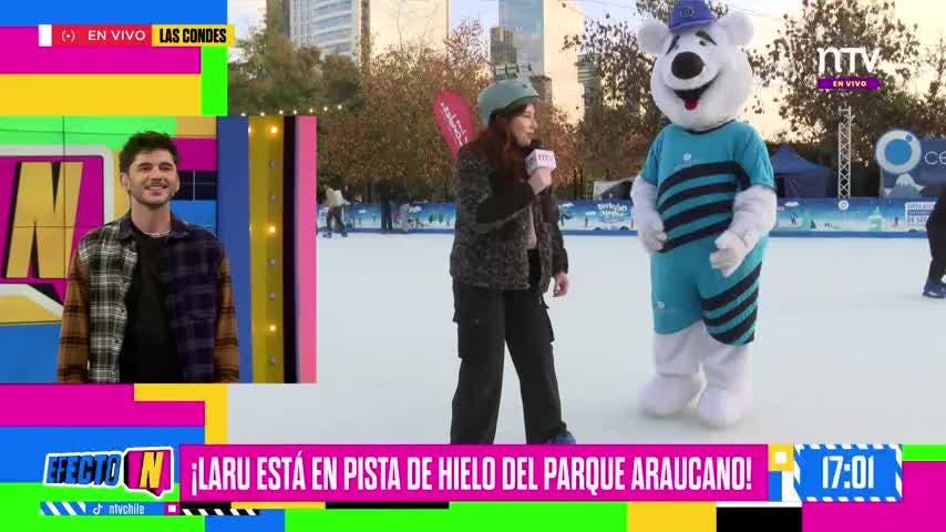 ¡Laru desapareció del estudio y la encontramos en el hielo! 