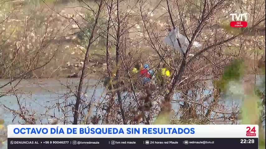 A 8 días de iniciada la búsqueda