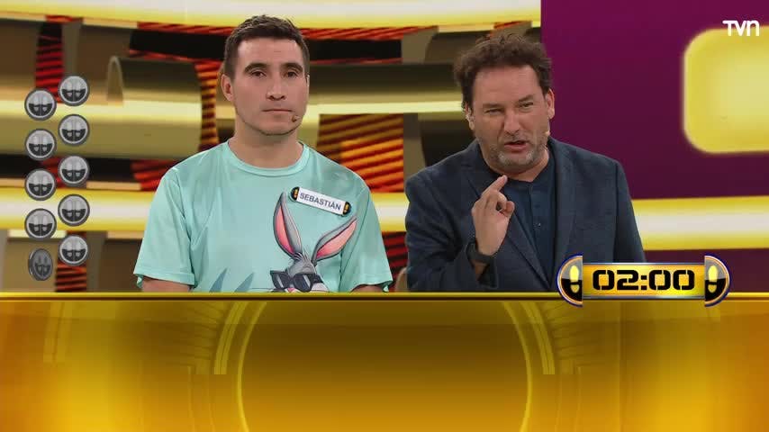 ¡Seco!: Sebastián se llevó el juego final de una en Ahora Caigo