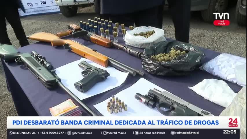 Operativo terminó con 16 detenidos, droga y armamento incautado