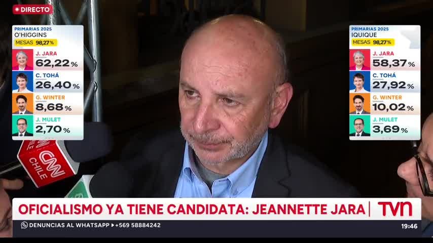 Castro tras triunfo de Jara: "las posibilidades de los sectores de extrema derecha pueden ahondar"