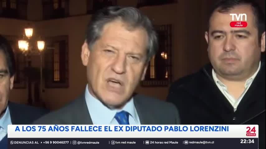 Ex diputado Pablo Lorenzini falleció a los 75 años