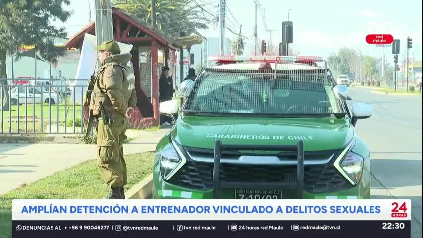 Amplian la detención de profesor investigado por presuntos delitos sexuales