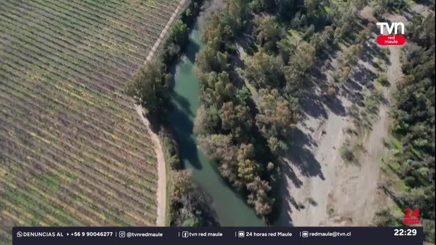 Río Loncomilla será recorrido por nuevo sonar uno más tecnológico