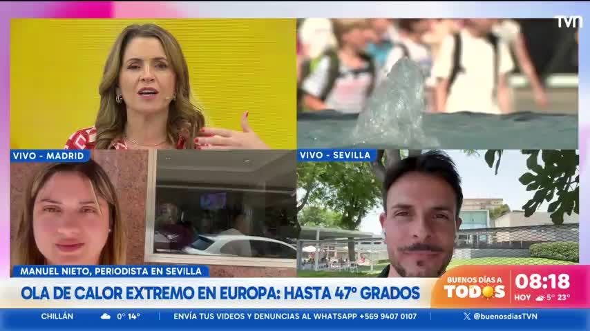 Preocupación en Europa por ola de calor extrema: temperaturas llegan a los 47 grados 