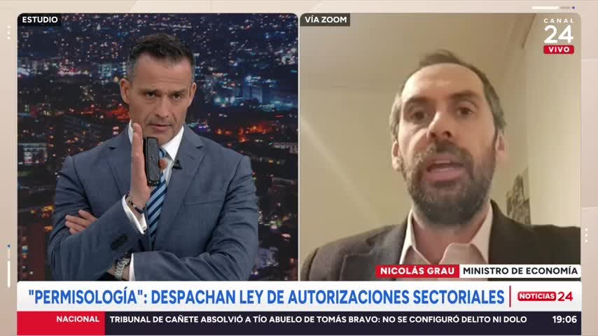 Ministro Grau y críticas oficialistas a permisología: “Quienes estudiaron este proyecto a fondo tuvieron una mirada positiva”