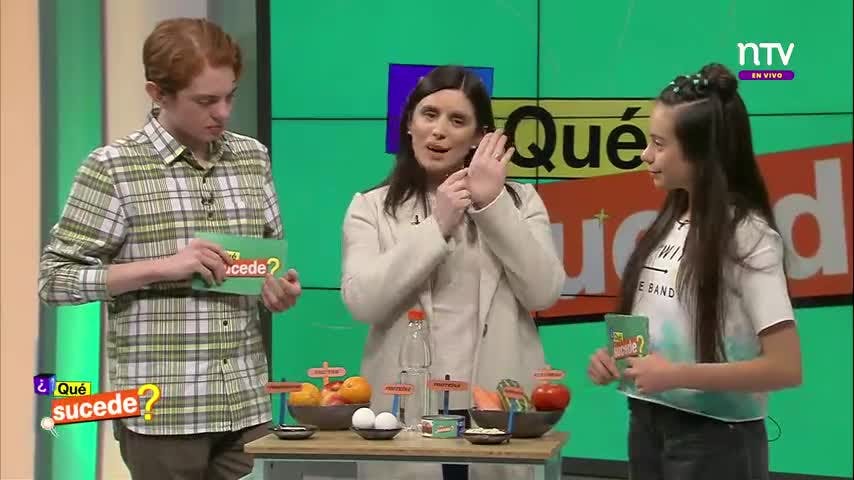 En ¿Qué Sucede?: Alimentación Saludable, la autora Teachnaelle y Embajadores Panamericanos Junior