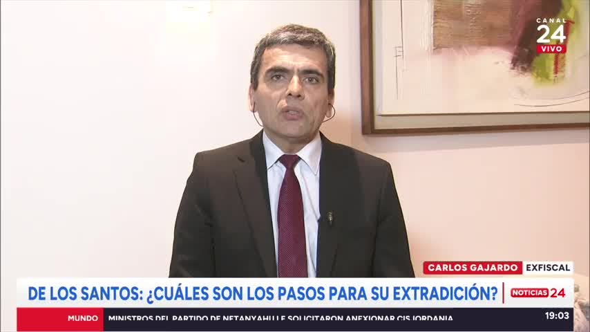Exfiscal Gajardo y extradición de Martín de los Santos desde Brasil: “Se exige que sean delitos con cierta penalidad, que en este caso ocurre”