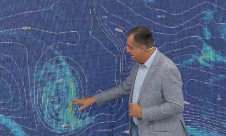 Con lluvias y viento: Iván Torres explica la llegada del ciclón extratropical durante este fin de semana