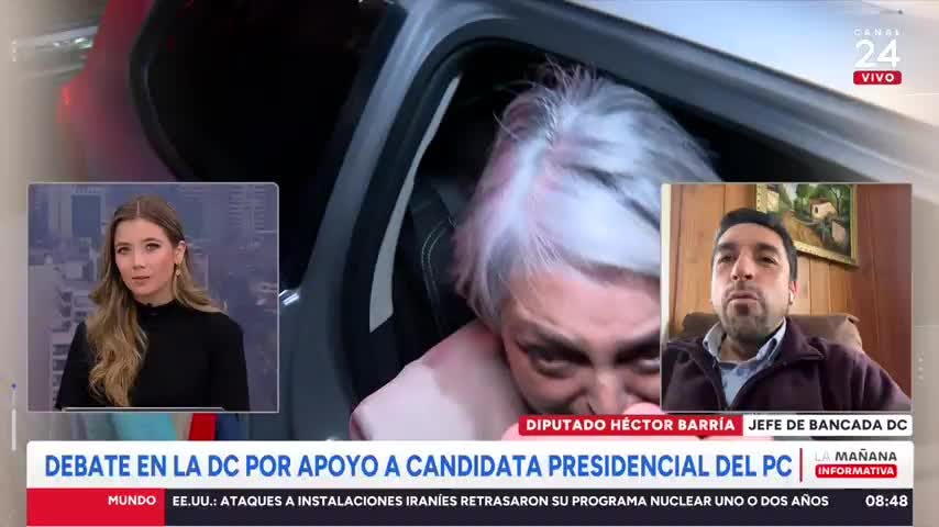 Héctor Barría (jefe bancada DC) busca candidato propio: "No podemos estar al margen"