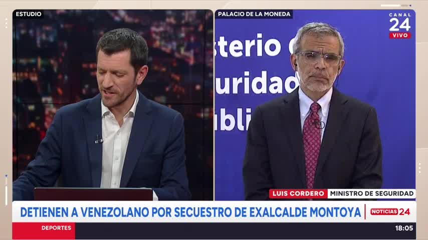 Ministro Cordero: “En homicidios tenemos una tendencia a la baja pero hay preocupación con los secuestros”