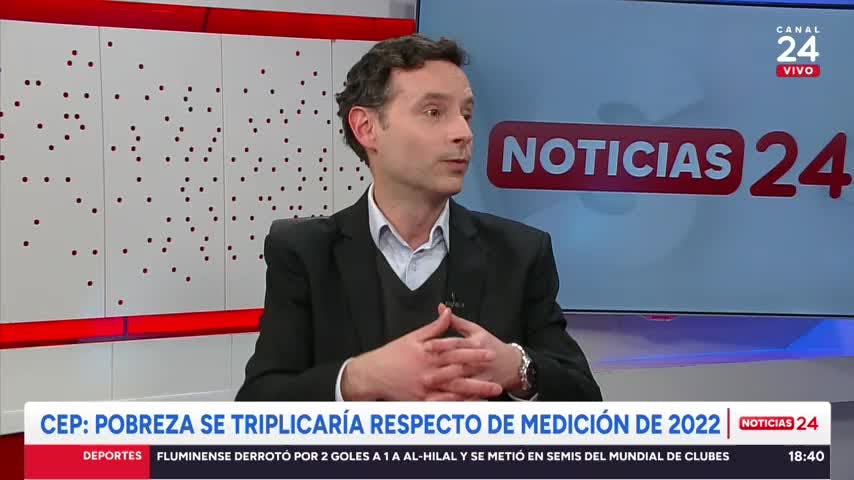 Investigador CEP y aumento de la pobreza en Chile: “El crecimiento económico es el factor fundamental para disminuirla”