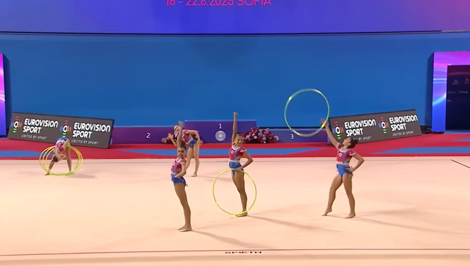 Revive lo mejor del Campeonato Mundial Júnior de Gimnasia Rítmica en Sofía, Bulgaria