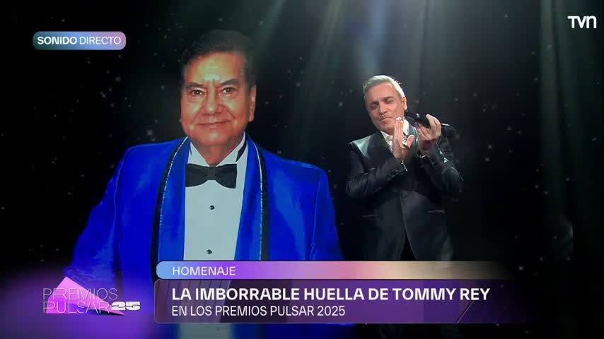 El homenaje que hizo "revivir" a Tommy Rey en los Premios Pulsar 2025