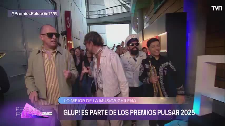 La energía de Glup! se tomó el escenario de los Premios Pulsar 2025