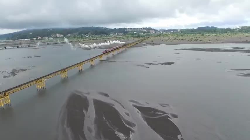 Puente ferroviario del Biobío deja de operar tras 135 años