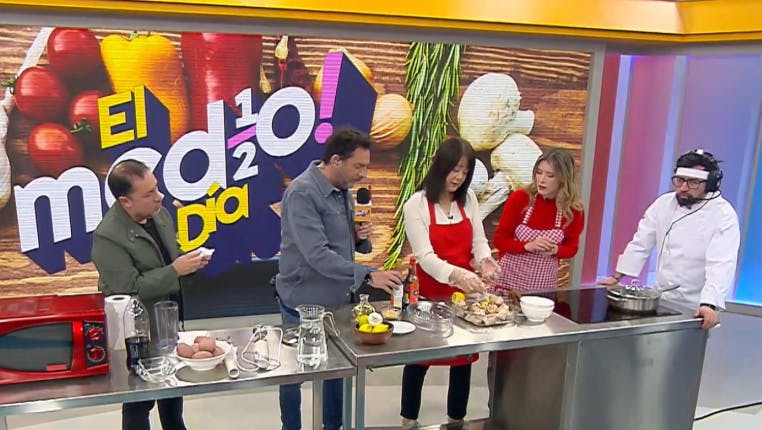 Alitas olímpicas: ¡Hoy cocinamos con la tía Tania en "El Medio Día"!