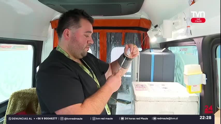Región del Maule lidera vacunación contra la influenza