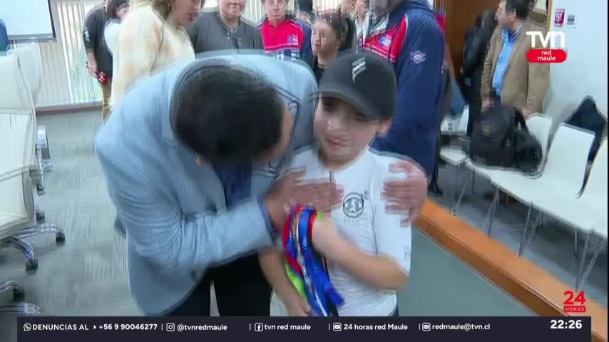 Deportistas maulinos reciben fuerte respaldo del gobierno regional