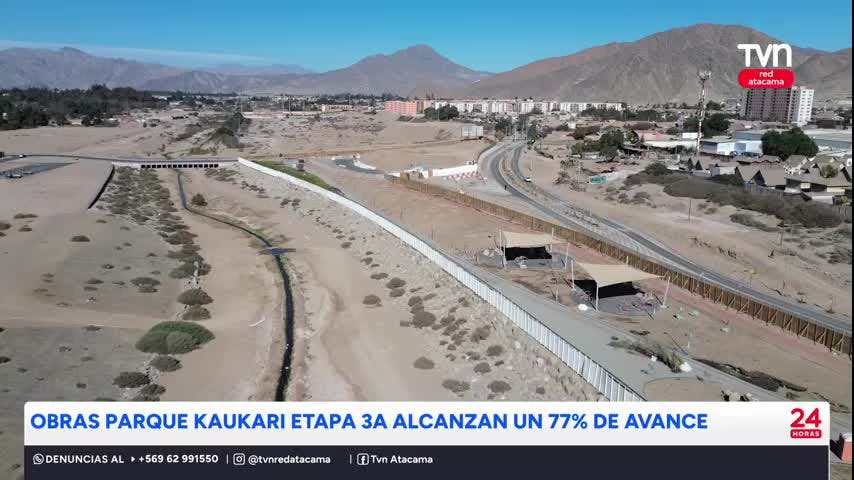 Parque Kaukari: Etapa 3A será entregada este año