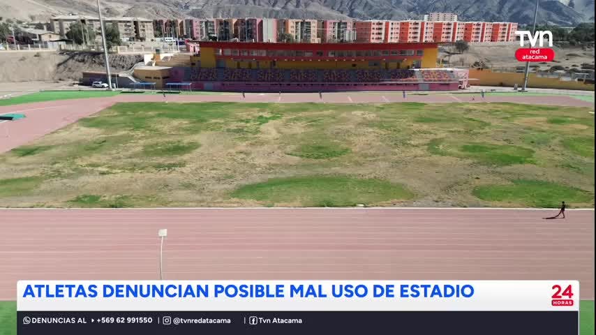 Atletas denuncian posible mal uso de estadio