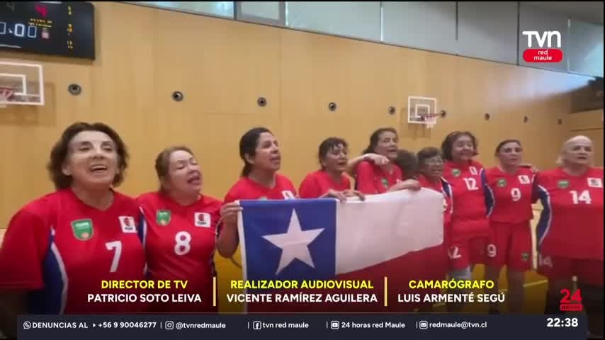 Maulinas obtienen bronce en Mundial de Maxibasquet