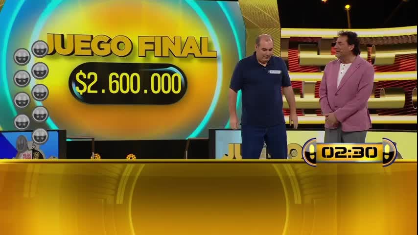 "¡Se lo llevó! ¡se lo llevó!": así ganó Mauricio los $2.600.000 en Ahora Caigo