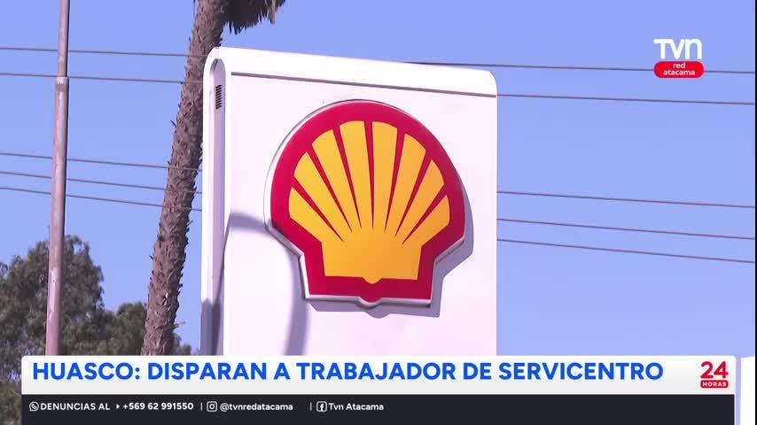 Huasco: Disparan a trabajador de servicentro