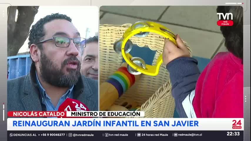 Se inauguró renovado Jardín Infantil en San Javier