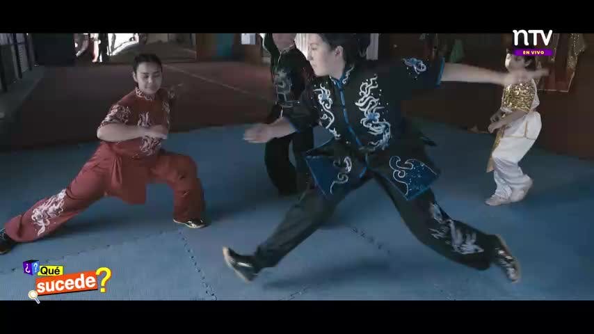 En ¿Qué Sucede?: Los cuatro jóvenes chilenos que destacan en Wushu