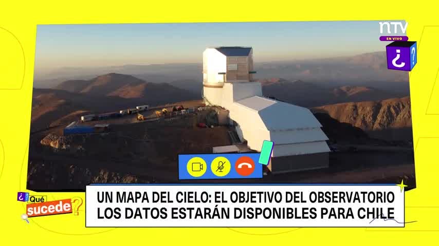 En ¿Qué Sucede?: El increíbe Observatorio Vera C. Rubin