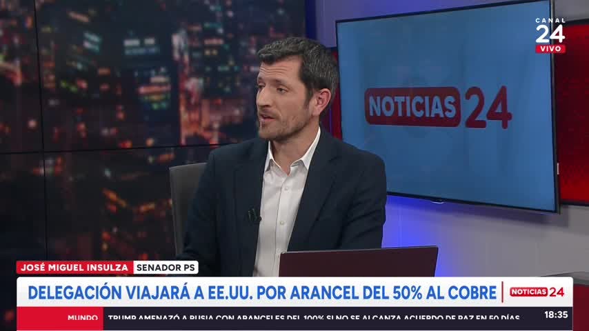 Senador Insulza y dichos de Kast sobre Jara: “No creo que haya una segunda Bachelet pero el clima político está enrarecido”