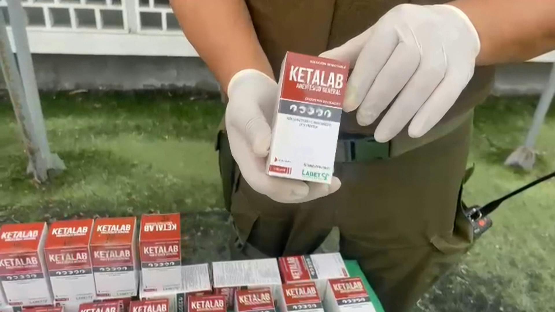 Decomiso de Ketamina en la región se triplica. 