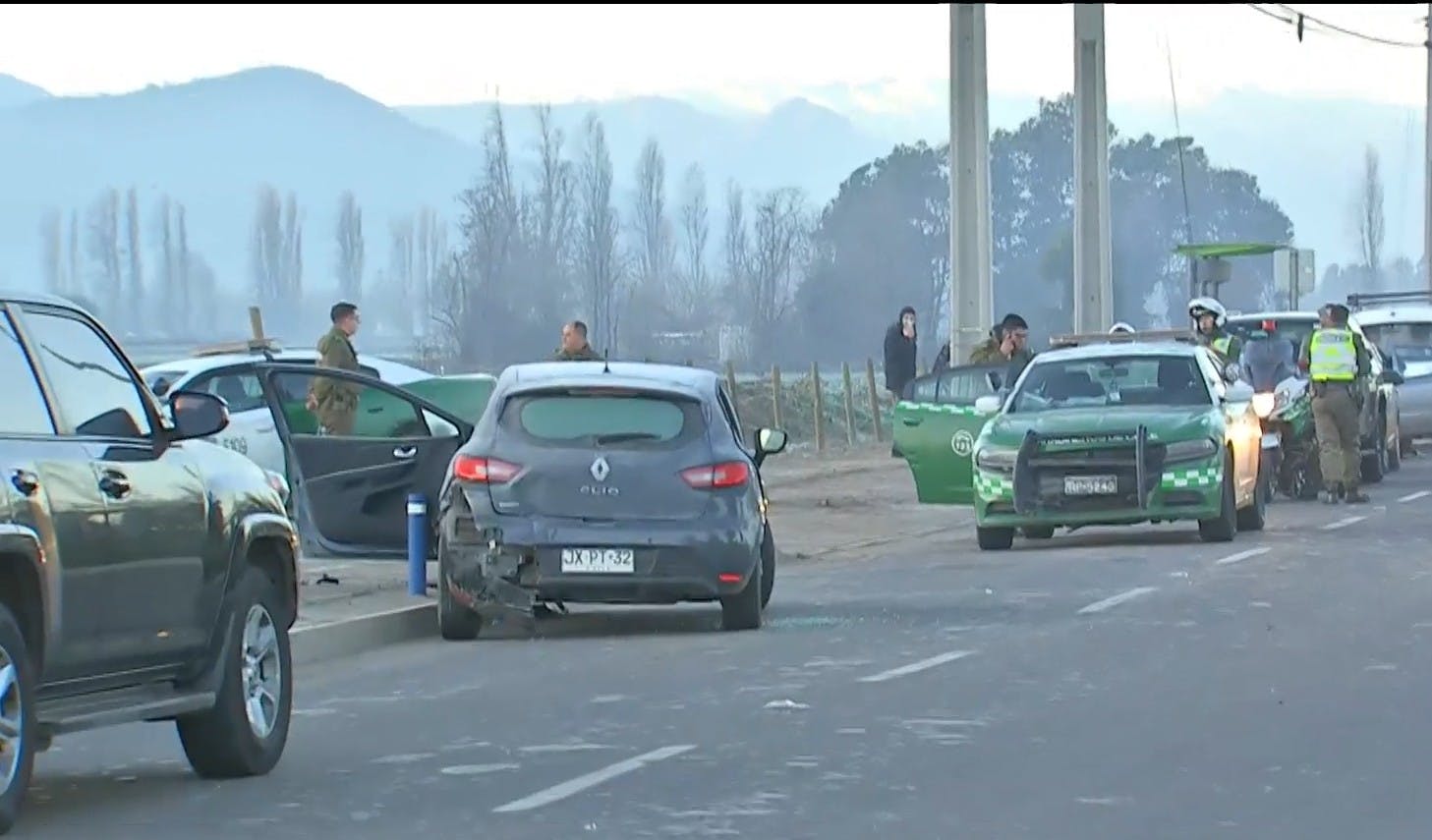 Carabineros abate a delincuente y captura a otros tres menores de edad