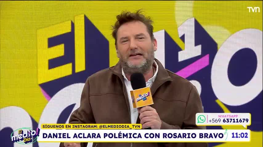 Daniel Fuenzalida aclara polémica con Rosario Bravo: "Yo sé cómo actué"