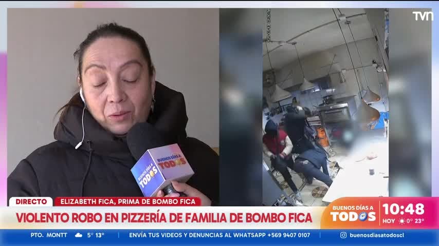 "Todo fue muy violento": Prima de Bombo Fica sufre asalto en su pizzería