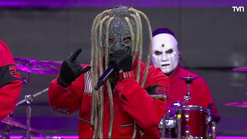 "Se pasaron": Slipknot trajo toda su energía al escenario de Mi Nombre Es
