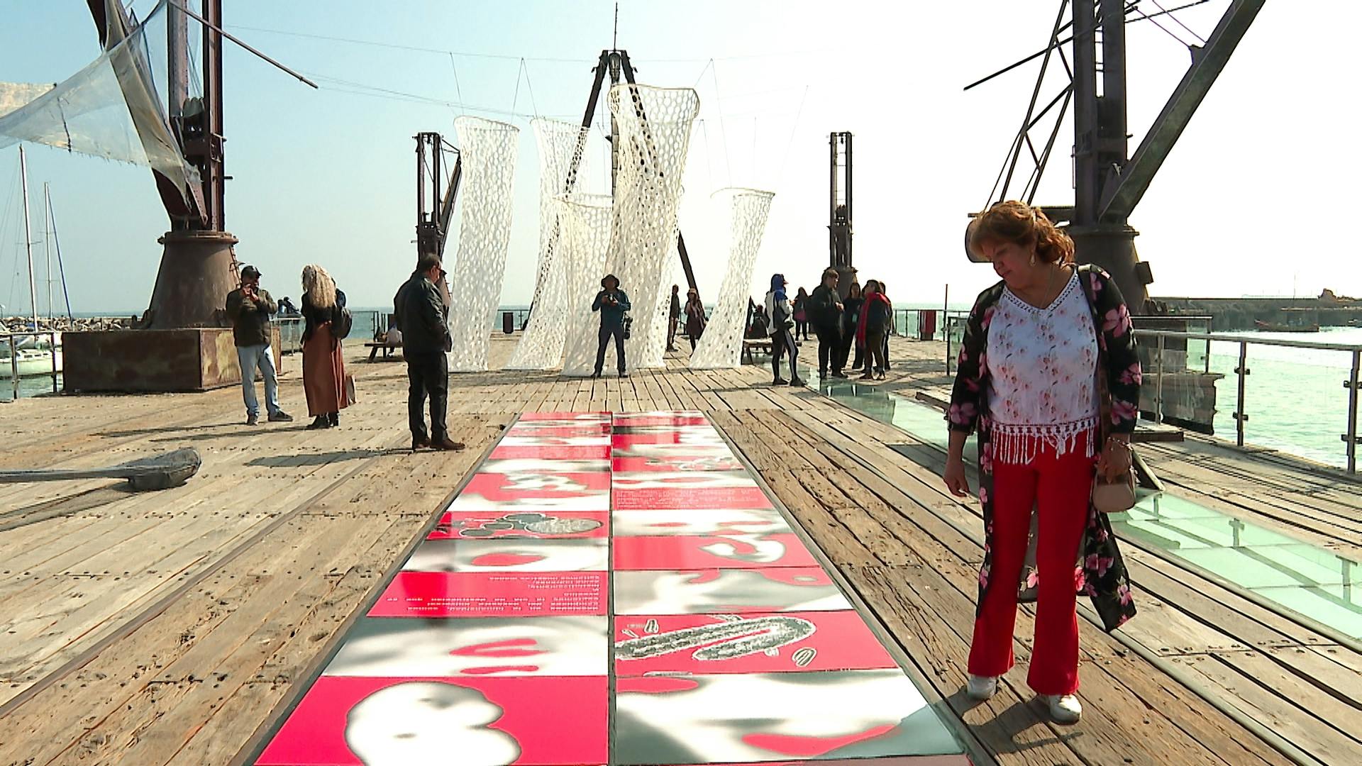 SACO inaugura exposición en muelle histórico.