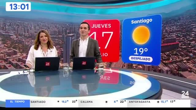 24 Horas al Día - jueves 17 de julio 2025