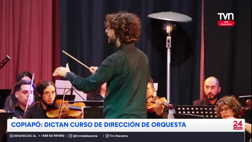 Dictan curso de Dirección de Orquesta en Copiapó