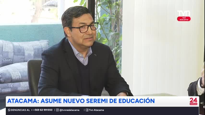 Asume el nuevo Seremi de Educación de Atacama