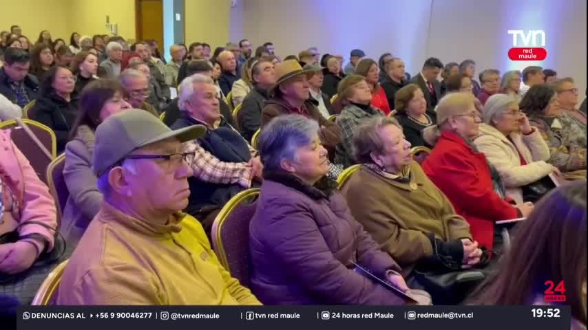 Realizaron charlas por la Reforma de Pensiones en Talca y Curicó