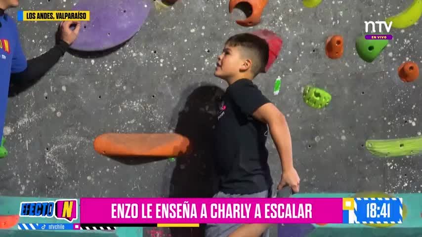 Conoce a Enzo Norambuena, joven crack de la escalada chilena | Efecto N 