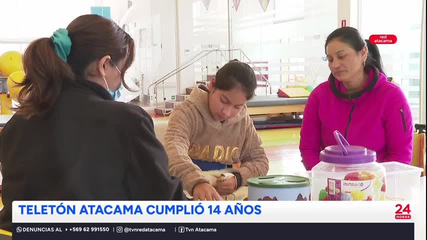 Teletón Atacama celebra sus 14 años de historia