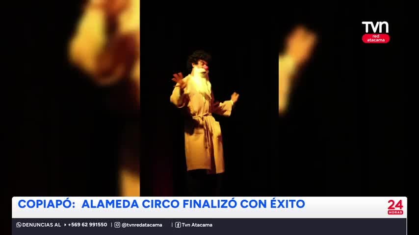 Copiapó: más de 2 mil asistentes al Alameda Circo
