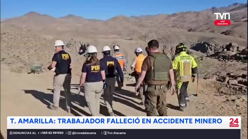 Trabajador falleció en faena minera