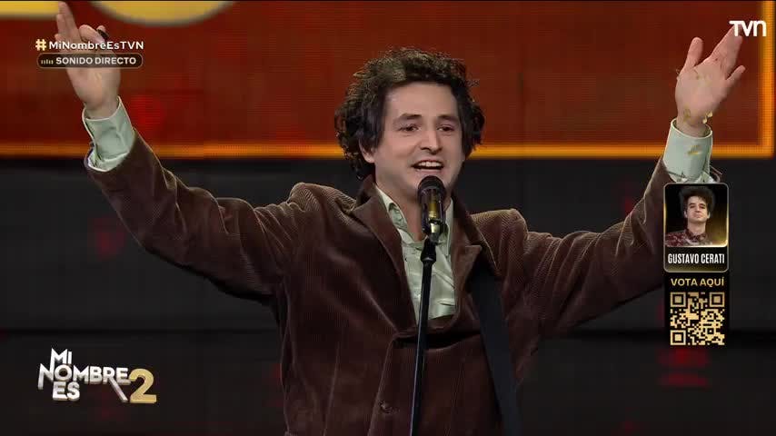 Cerró con su emblemática frase: Gustavo Cerati sorprende en el escenario